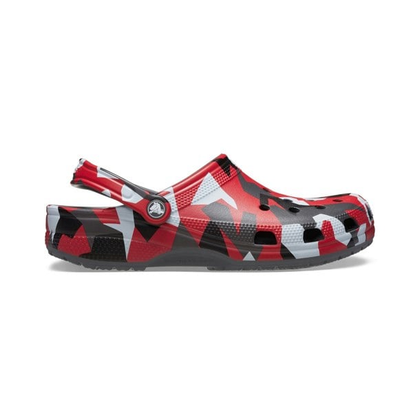 Crocs 211009-0IE GEO CAMO Mens Clogs Slate Grey/Multi