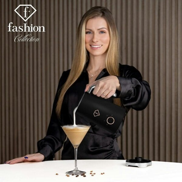 Berlinger Haus Milk Frother Black Rose Gold FTV0152 Fashion