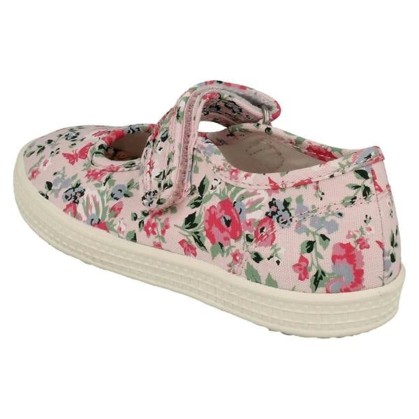 Start-rite Girls Startrite Canvas Pumps Posy 18