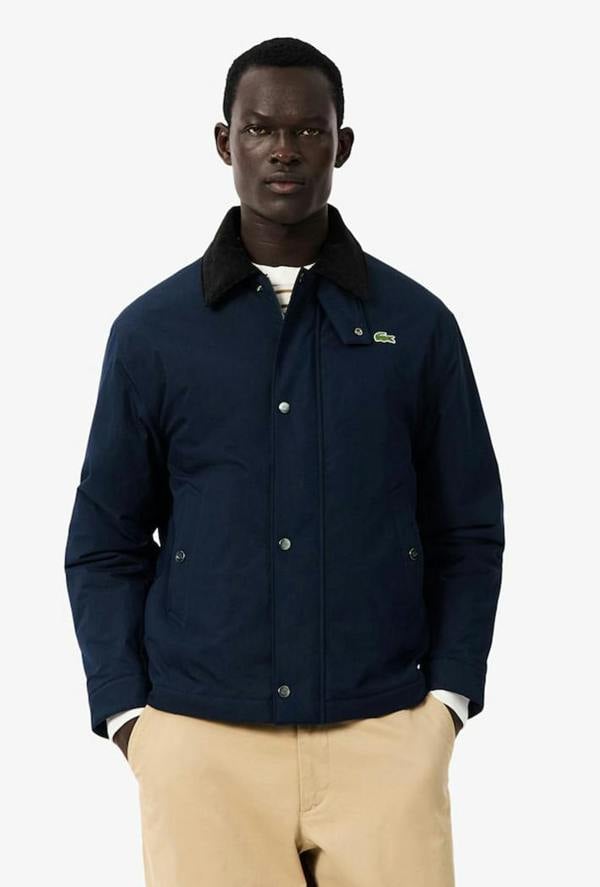 Lacoste Corduroy Collar Cotton Jacket