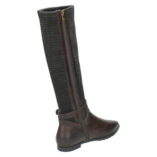 Spot On Ladies Spot On Knee High Boots