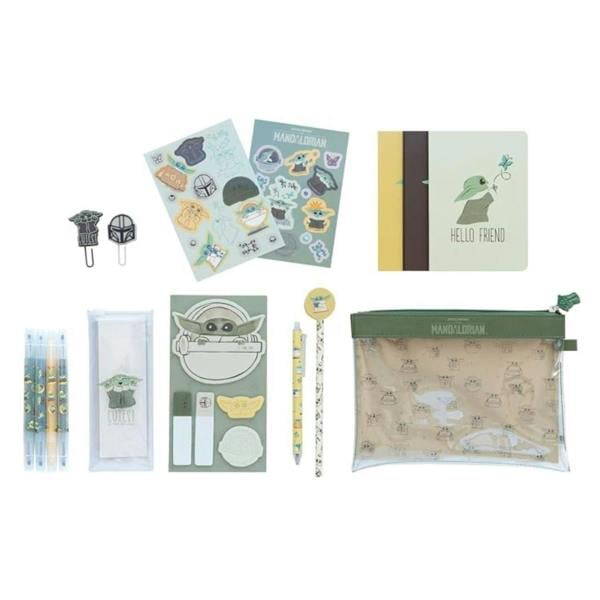 Grupo Eric Star Wars The Mandalorian Grogu Stationery Set