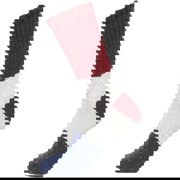 Trespass Unisex Adult Alize Recycled Boot Socks - Multicoloured - 