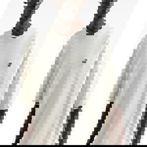 Dolce & Gabbana Metal Plaque Small T-Shirt   in  White