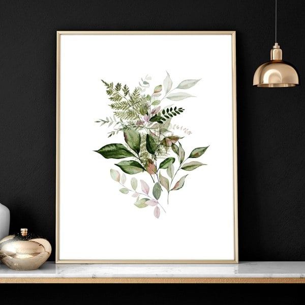 Wall decor in office | set of 3 framed wall art