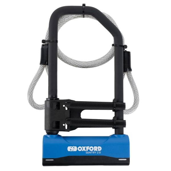 Oxford Sentry 2.0 Duo U-Lock 320mm SILVER Secure
