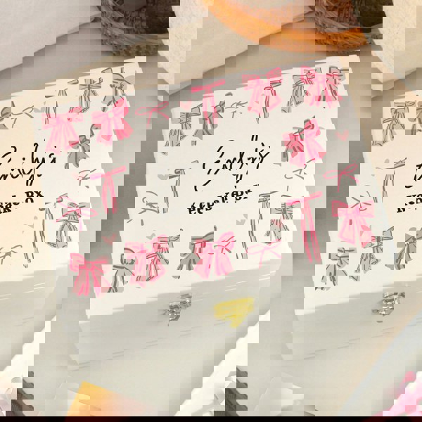 Personalised Memento Company Personalised Bow Storage Box