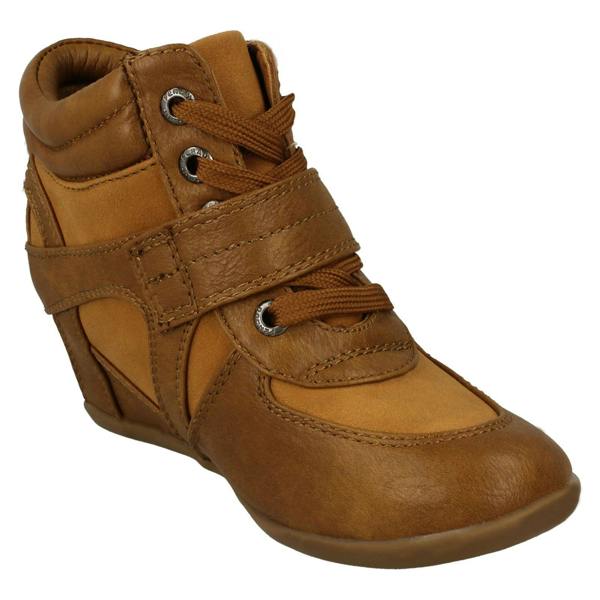 Cutie Girls Cutie Mid Wedge Ankle Boots H5013