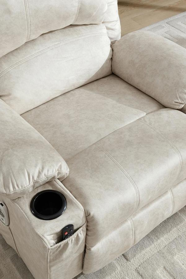 Living and Home Electric Single-Seat Recliner Chair with Heating & Massage Function