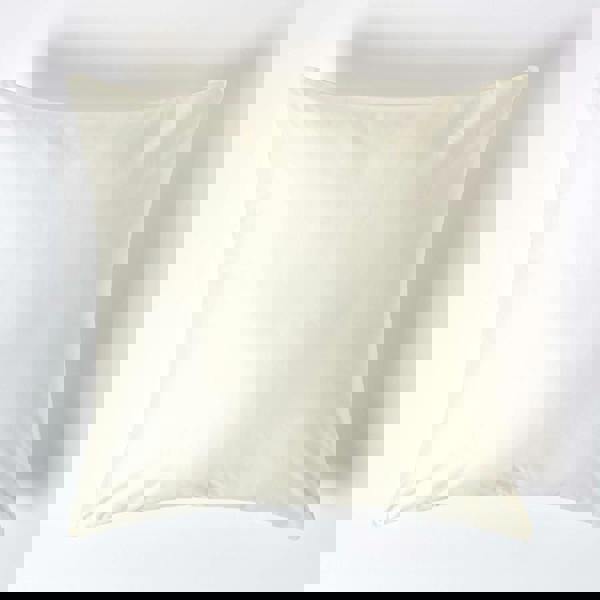 HOMESCAPES Premium 1000 TC Egyptian Cotton Sateen Weave Pillowcase, European Size