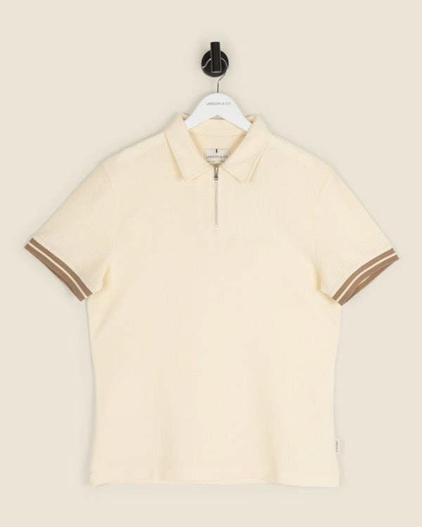 Larsson & Co Odin - Textured Polo Shirt