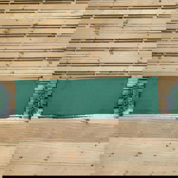 Samuel Alexander 99 x 20 x 5cm Cushion Back for 2 Seater Wooden Garden Bench in Green