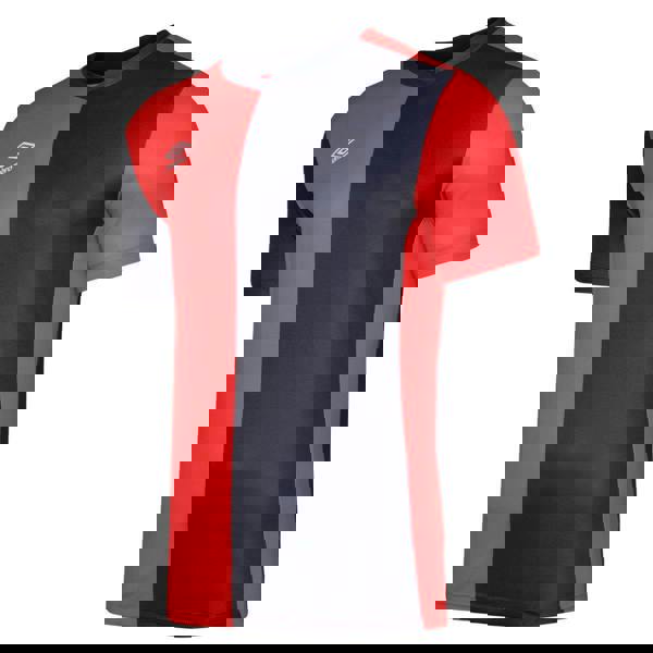 Umbro Mens 50/50 Short-Sleeved Jersey - Vermillion/Black