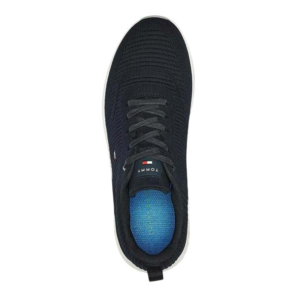 Tommy Hilfiger Mens Tevo Run Running Trainers - Sky Blue - 