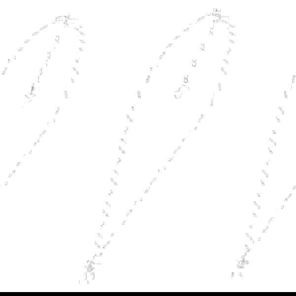 Greyhound Silver Necklace - Personalised - MYLEE London