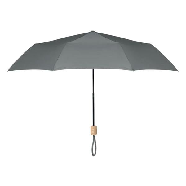 MidOcean Tralee RPET Folding Umbrella - Grey - 