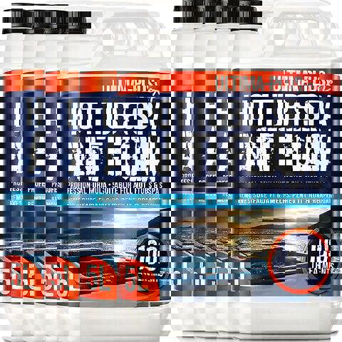 Ultima Plus XP ULTIMA-PLUS XP Hot Tub & Spa Anti Foam - Removes Surface Foam Quickly and Easily - Suitable For All Hot Tubs 20L