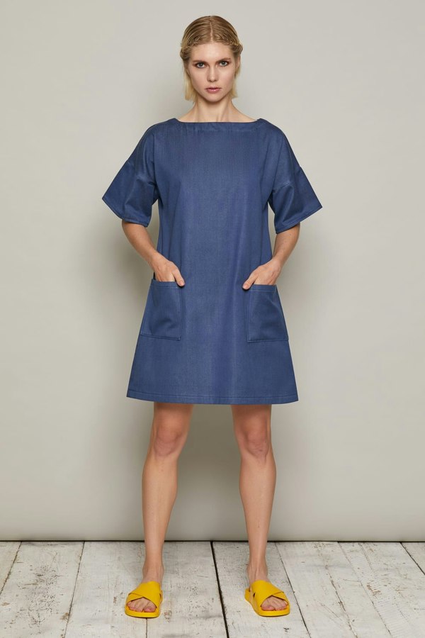 Bo Carter Paula Dress - Navy