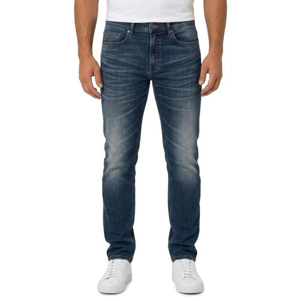 BOSS Delaware Slim Fit Stretch Jeans Dark Blue