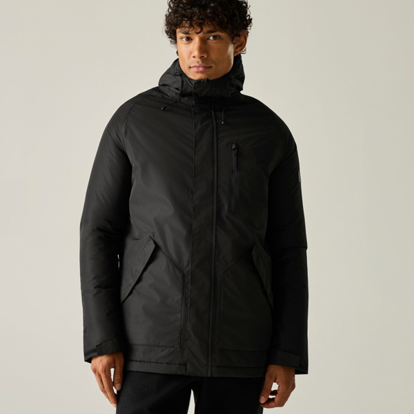 Regatta Mens Slyvan Insulated Waterproof Jacket - Black