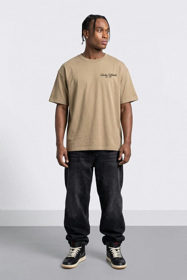 London Attitude Originals Oversized Heavyweight Spider T-Shirt