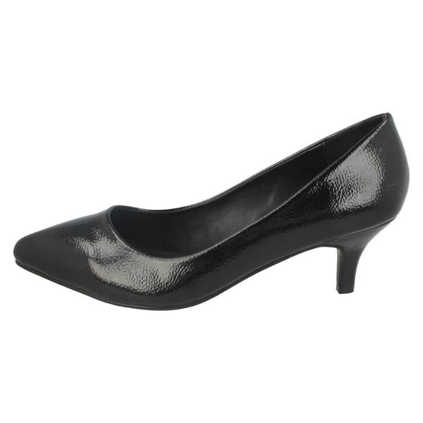 Anne Michelle Ladies Anne Michelle Pointed Toe Court Shoes