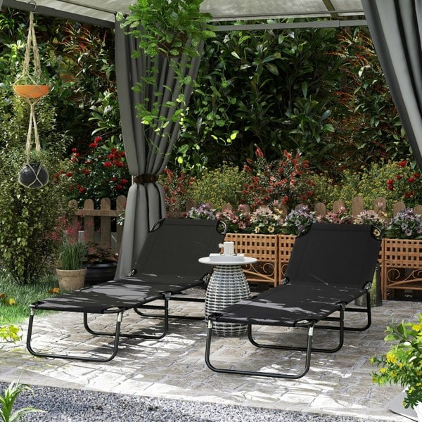 Sun Lounger Set