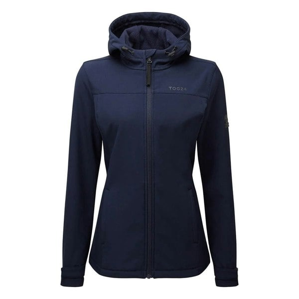 TOG24 Womens/Ladies Keld Hooded Soft Shell Jacket - Navy