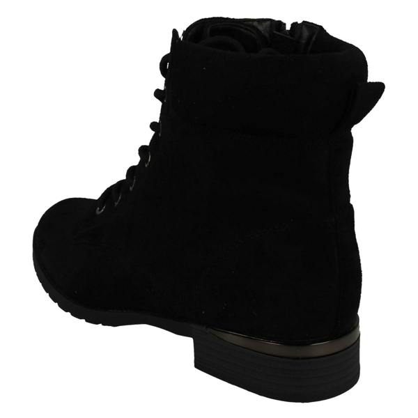 Spot On Ladies Spot On Wide Fitting Ankle Boots F51197