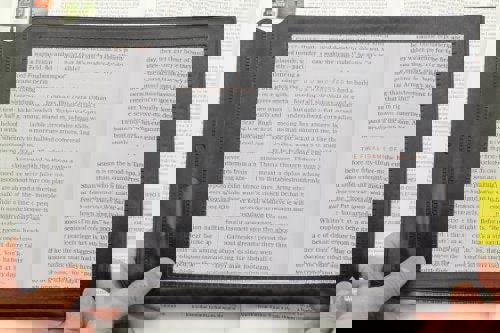 AUMBOW A4 Full Page Magnifier Sheet LARGE Magnifying Glass Assisted Reading Aid Lens