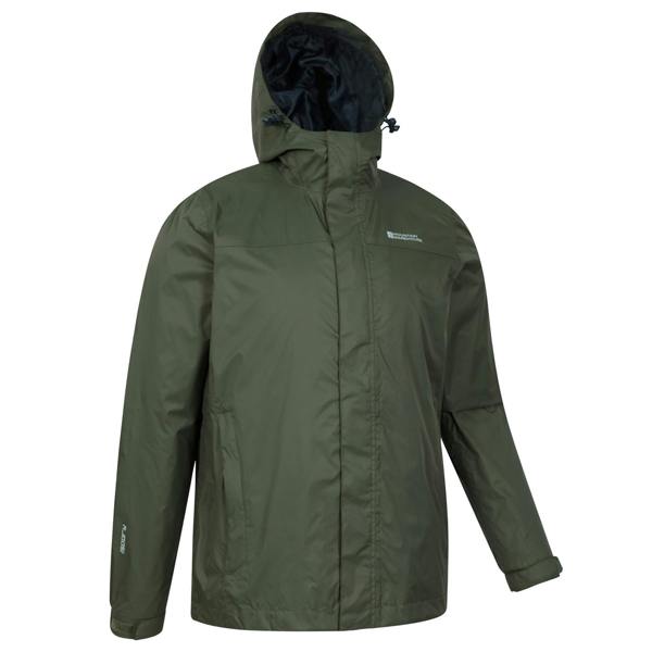 Mountain Warehouse Mens Torrent Waterproof Jacket - Green - 