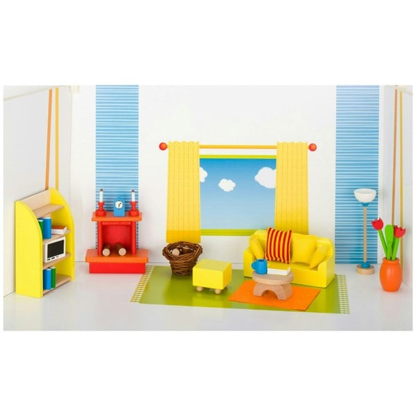 Goki Furniture for Flexible Puppets - Living Room