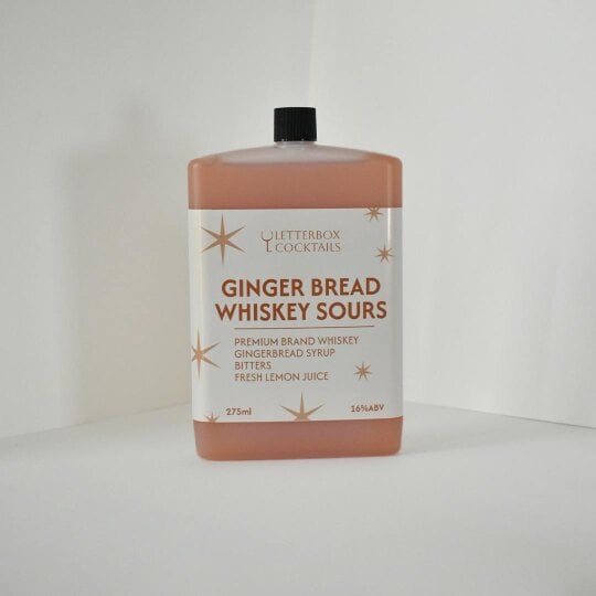 Letterbox Cocktails Gingerbread Whiskey Sour – Limited Edition Christmas Cocktail