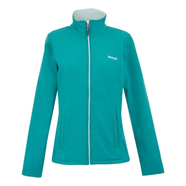 Regatta Womens/Ladies Connie V Softshell Walking Jacket - Exotic Plume/Icy Morn
