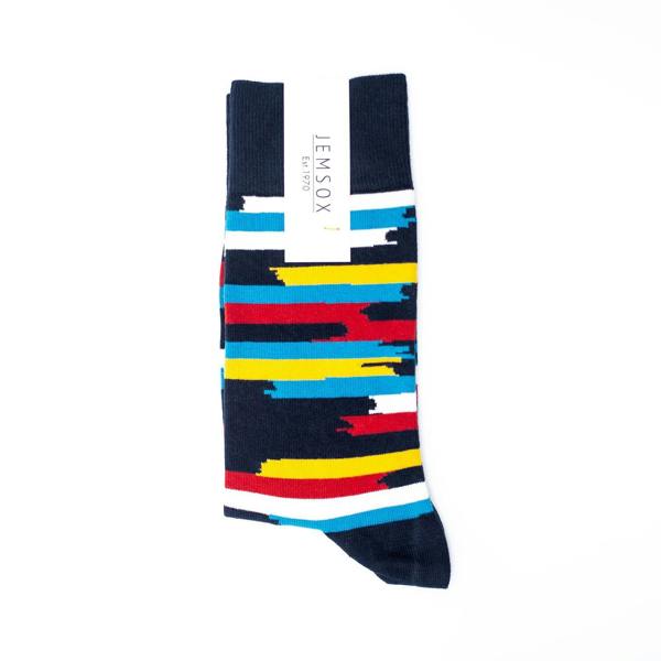 Jemsox The Weekend Getaway – 4-Pack Luxury Organic Cotton Men’s Socks - One Size 7-11