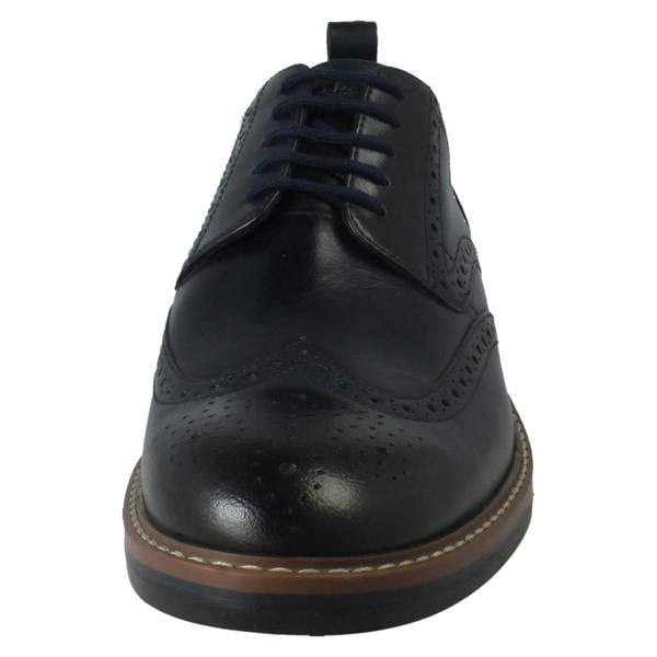 Clarks Mens Clarks Smart Casual Lace Up Brogue Shoes Aldwin Limit
