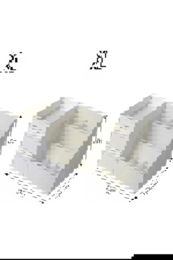 Living and Home Makeup Organizer with Multi Compartments and Drawers