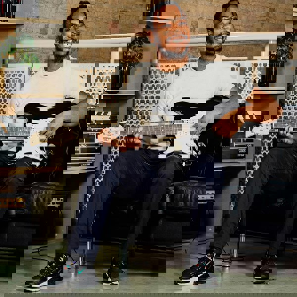 3rd Avenue 4/4 Size Electric Guitar Pack - Left Hand Black