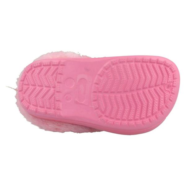 Pineapple Girls Pineapple Clogs With Faux Fur Lining H2694