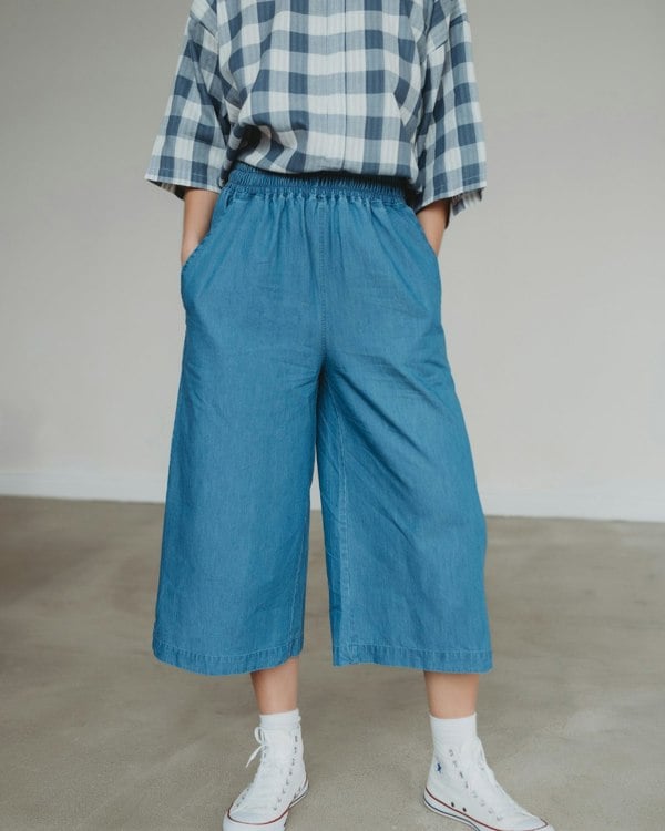 Organic cotton Judy Blue Crop Trousers - Image 5