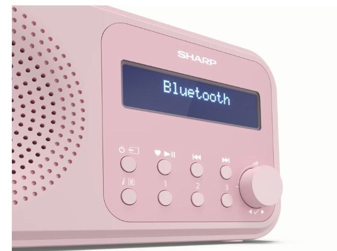 Sharp DR-P420 Digital Radio, BT, DAB+/FM, Alarm - Free Gift RRP £5!