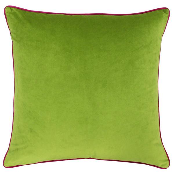 Riva Home Meridian Cushion Cover - Lime/Hot Pink - 