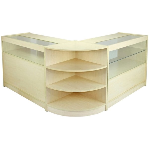 Monstershop Virgo Maple Shop Counter & Retail Display Set