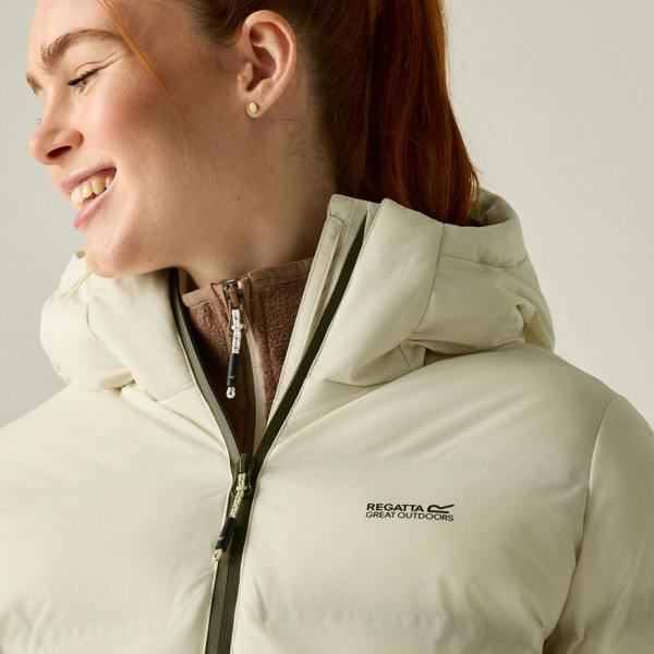 Regatta Womens Altoro Thermal Padded Jacket - Light Vanilla/Olive Night