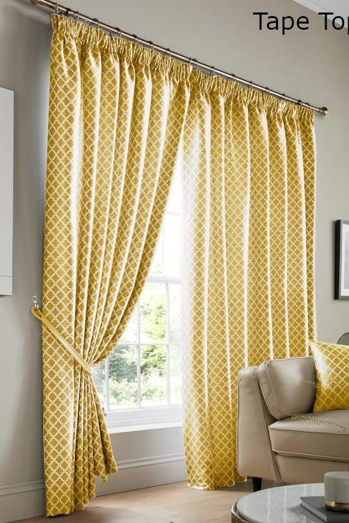 Alan Symonds Cotswold Fully Lined Ready Made Pencil Pleat Taped Top Curtains