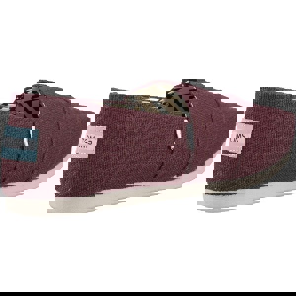 TOMS Alpargata Womens Shoes - Burgundy