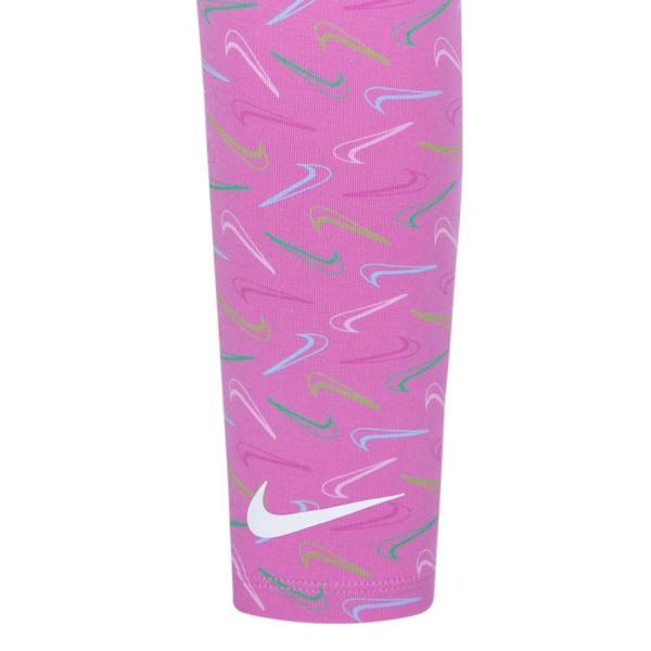 Nike Girls Swoosh Leggings - Pink - 