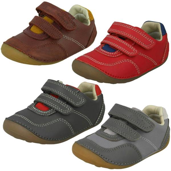 Clarks Boys Clarks Casual First Shoes Tiny Dusk