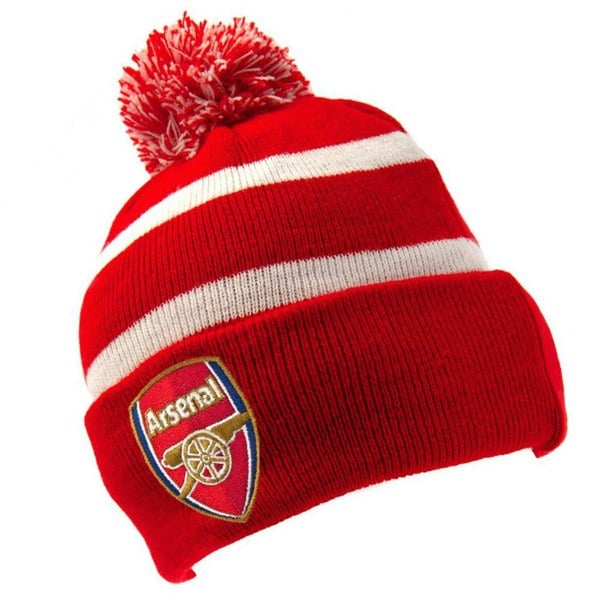 Arsenal FC Childrens/Kids Breakaway Ski Hat - Red/White/Blue