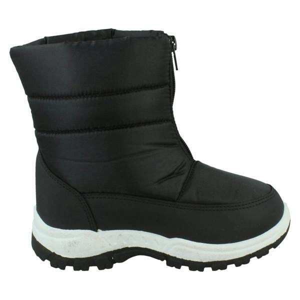 Spot On Childrens Boys/Girls Front Zip Fastening Snow Boots X4010